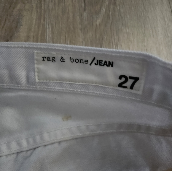 Rag & Bone White Nolita Marilyn Crop (27) nwt - Picture 7 of 10